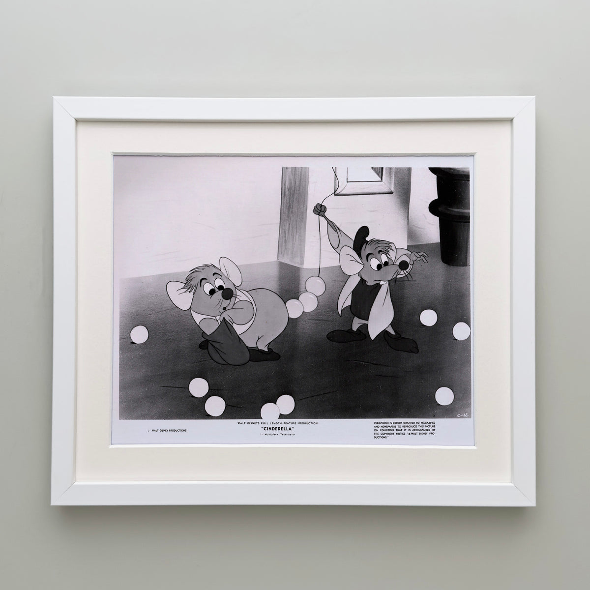 Cinderella 1950 Publicity Film Movie Press Still Framed