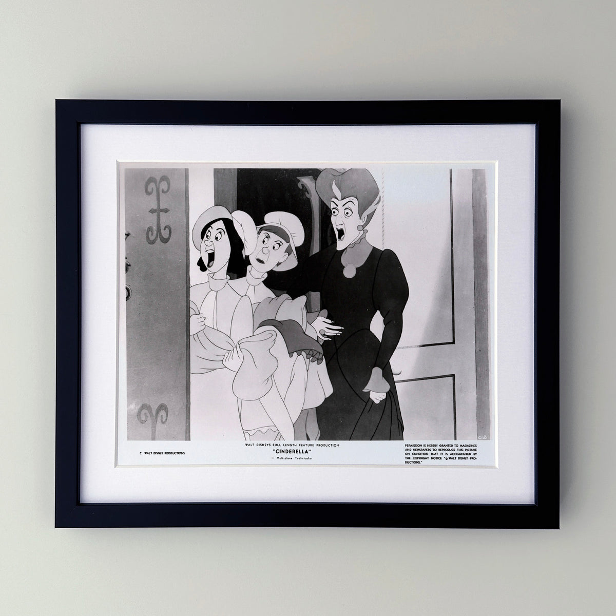 Cinderella 1950 Publicity Film Movie Press Still Framed