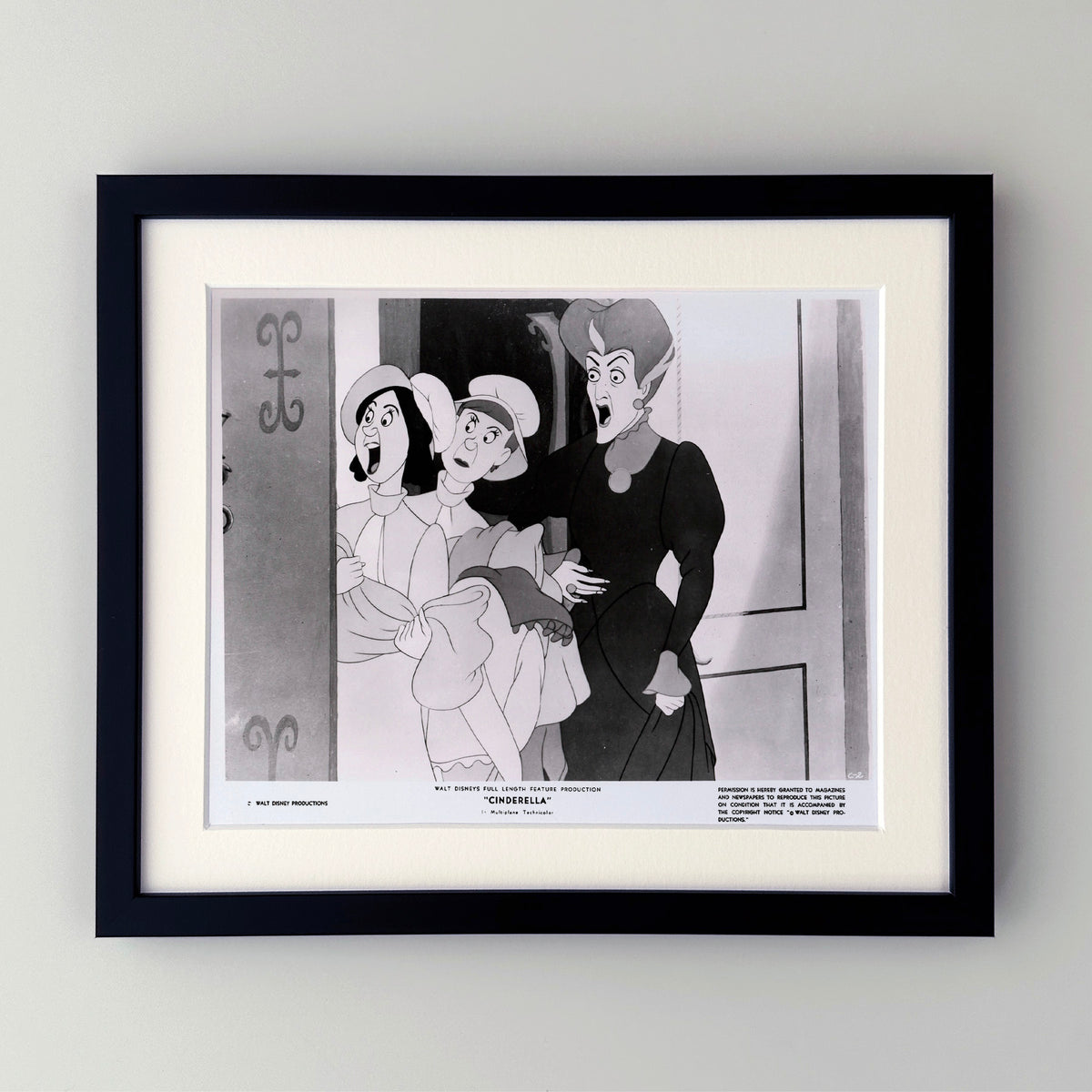 Cinderella 1950 Publicity Film Movie Press Still Framed