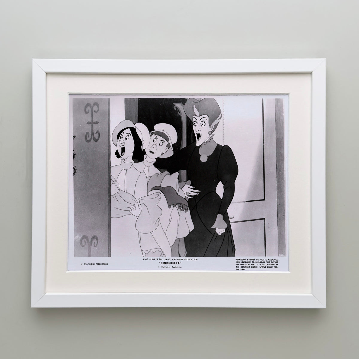 Cinderella 1950 Publicity Film Movie Press Still Framed