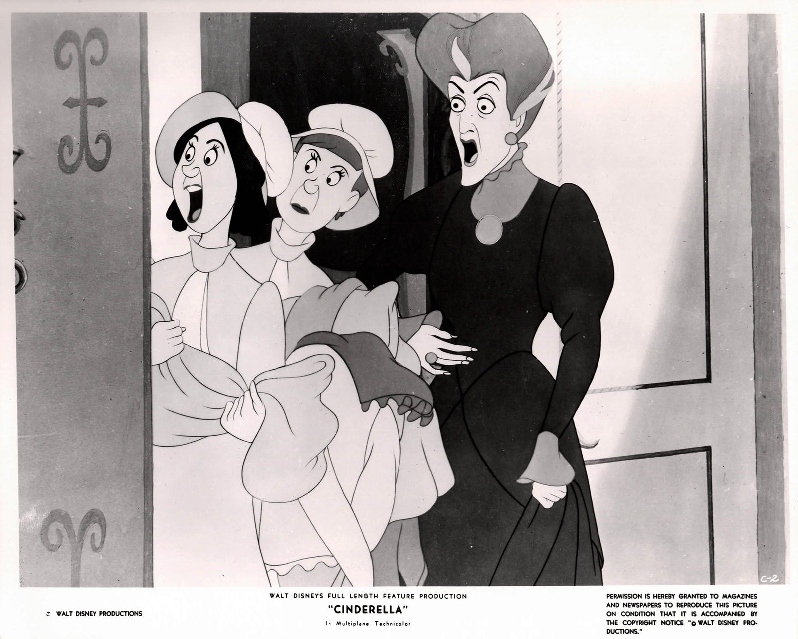Cinderella 1950 Publicity Film Movie Press Still Framed