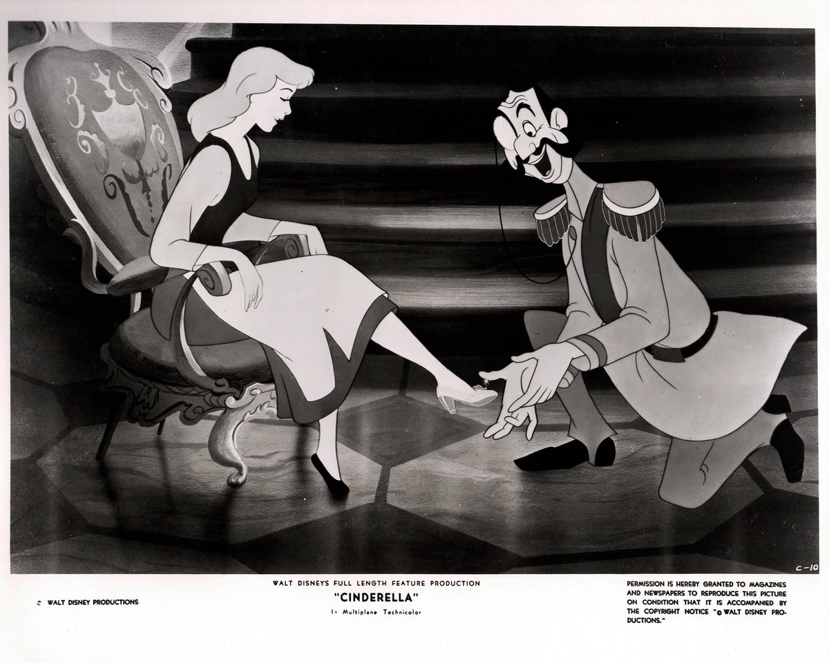 Cinderella 1950 Publicity Film Movie Press Still Framed