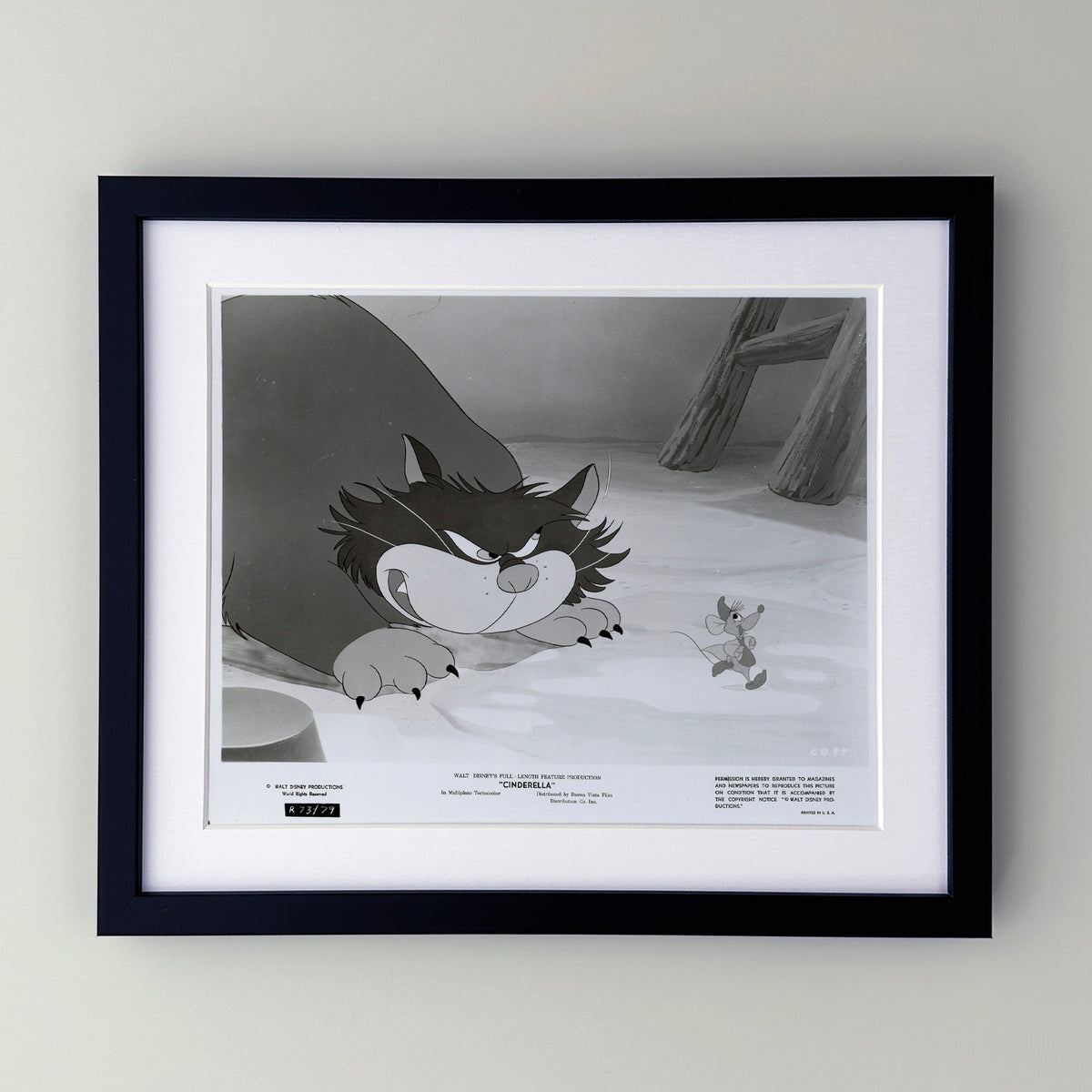 Cinderella 1950 Film Movie Press Publicity Still Framed