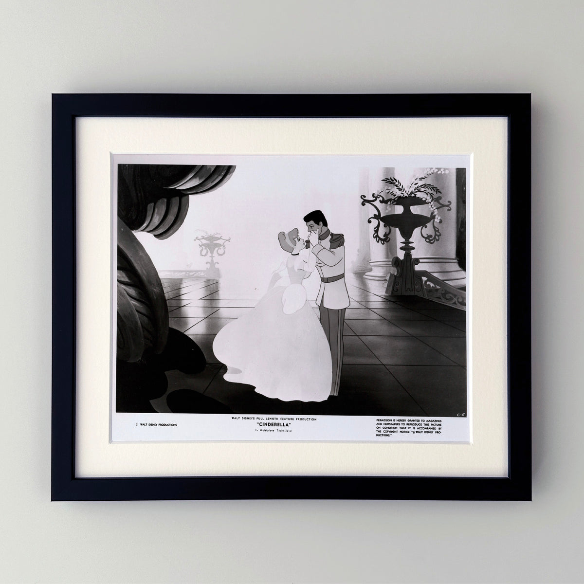 Cinderella 1950 Publicity Film Movie Press Still Framed