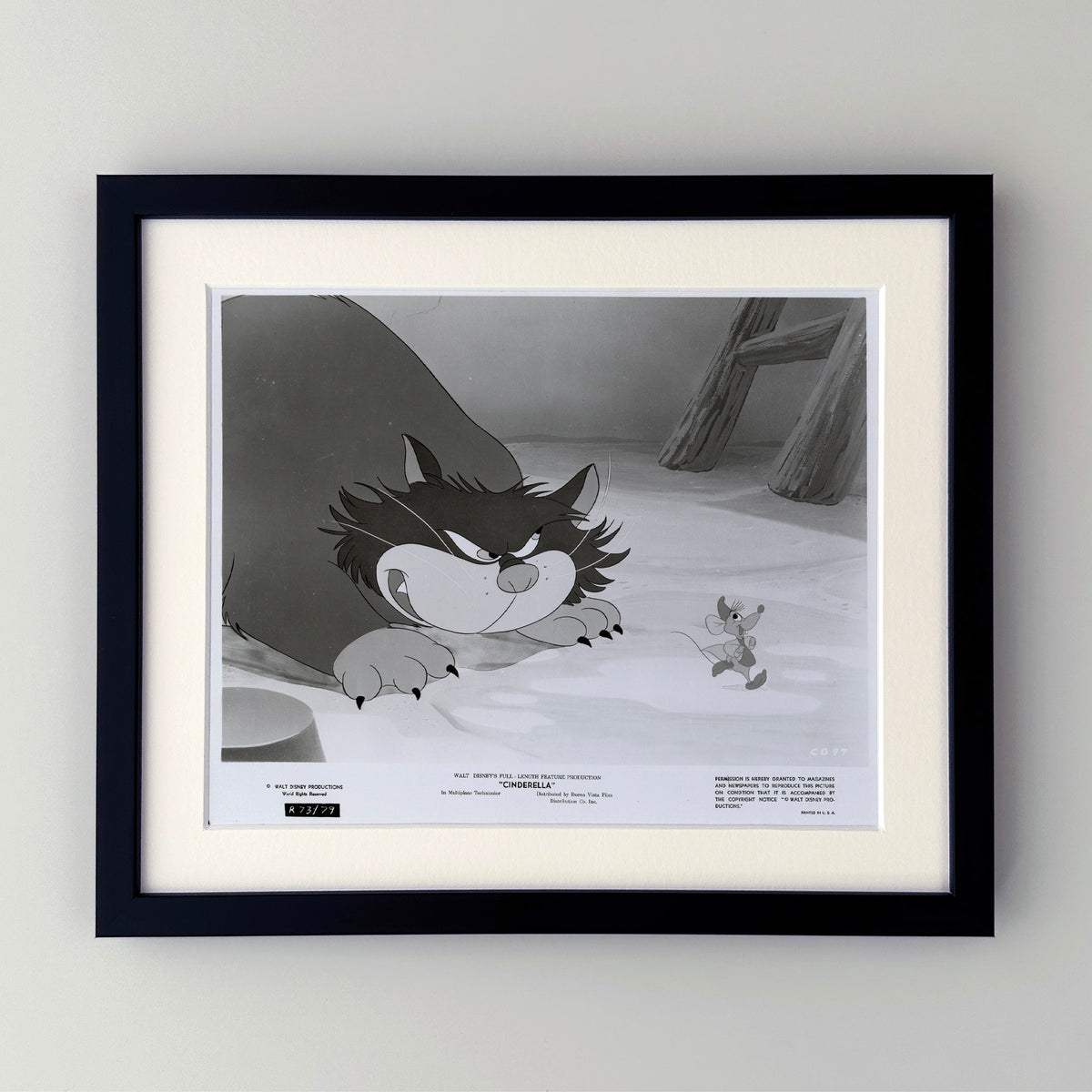 Cinderella 1950 Film Movie Press Publicity Still Framed