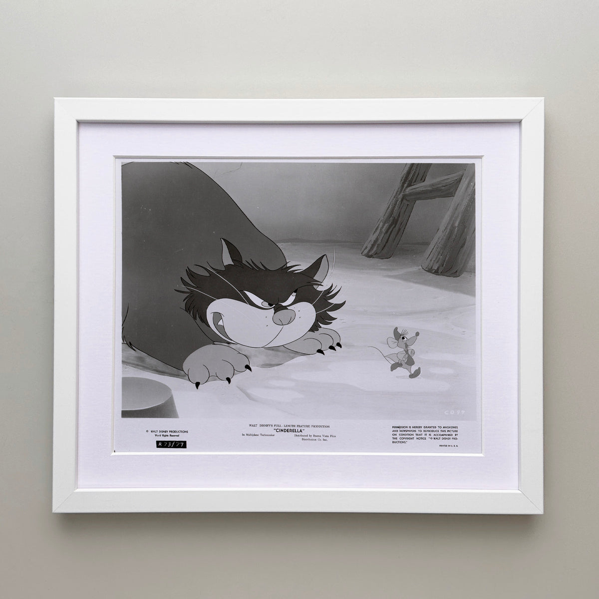 Cinderella 1950 Film Movie Press Publicity Still Framed