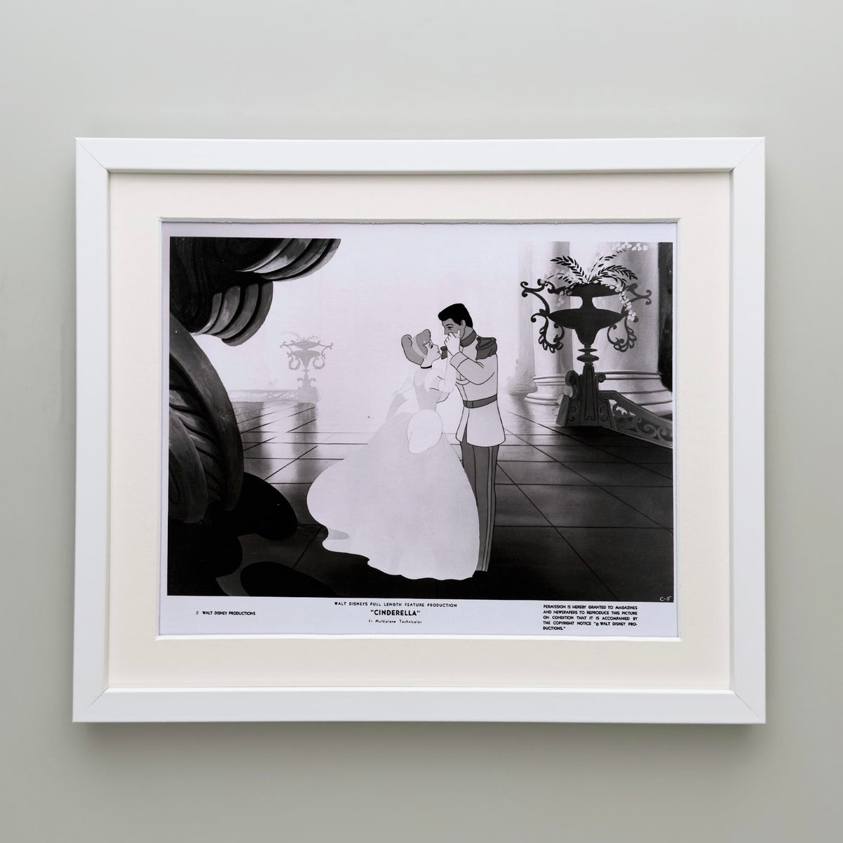 Cinderella 1950 Publicity Film Movie Press Still Framed