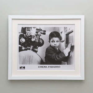 Cinema Paradiso 1988 Film Movie Press Publicity Still Framed