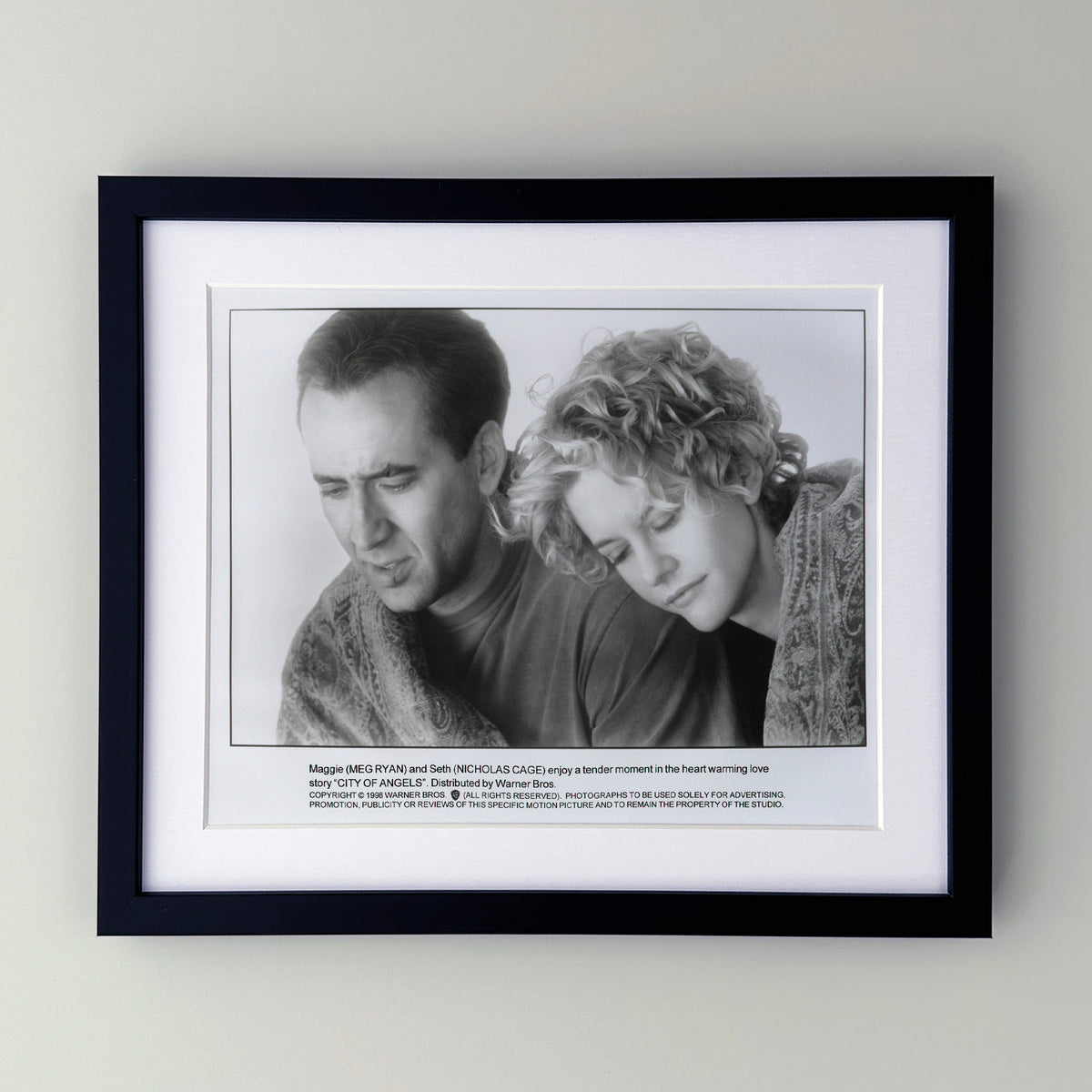 City Of Angels 1998 Film Movie Press Publicity Still Framed