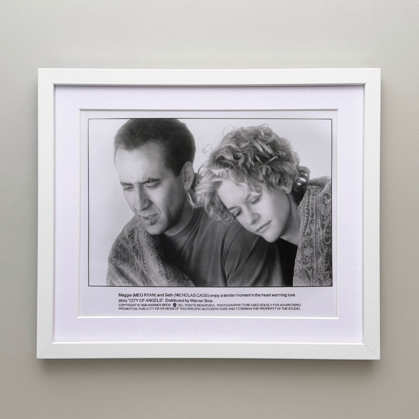 City Of Angels 1998 Film Movie Press Publicity Still Framed