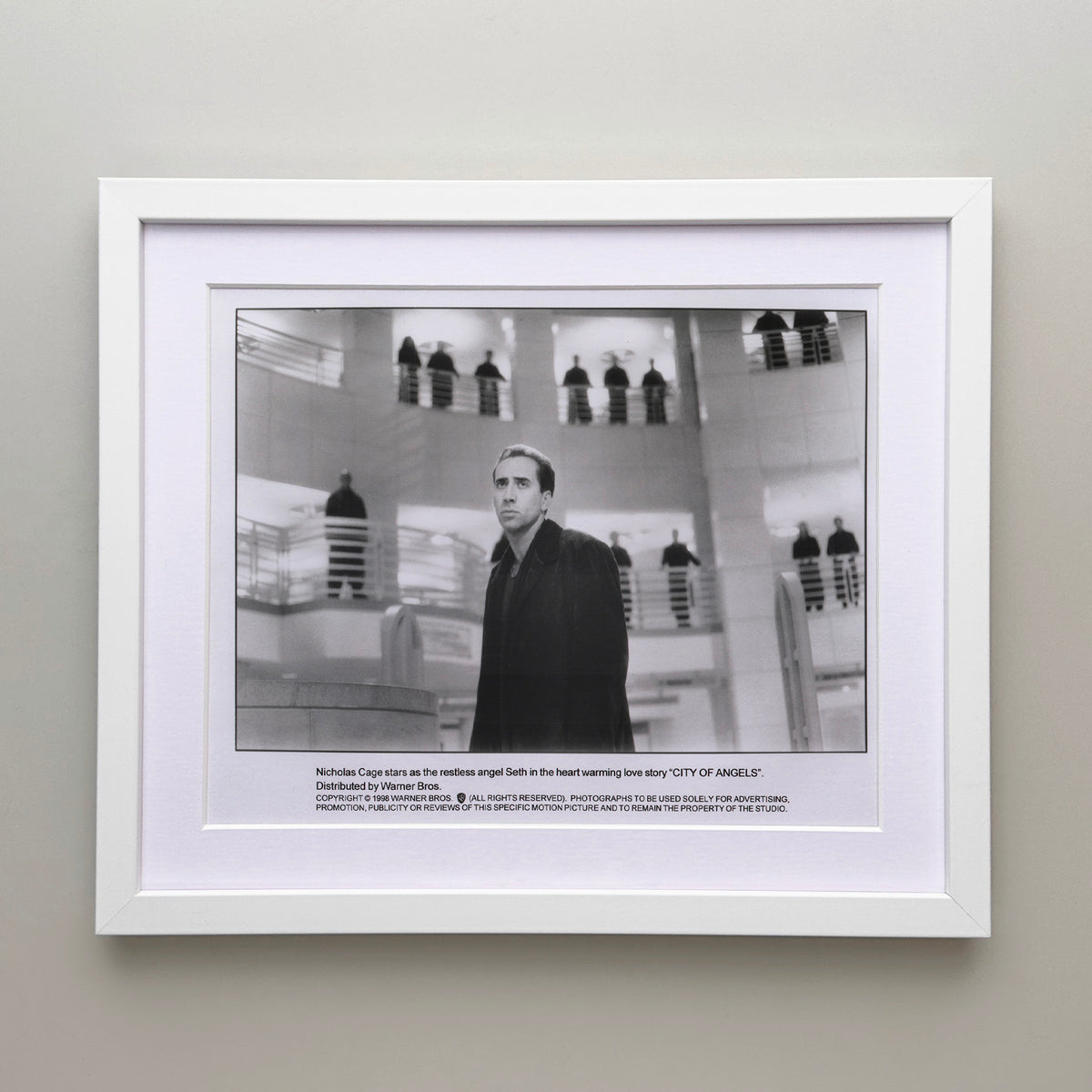 City Of Angels 1998 Film Movie Press Publicity Still Framed