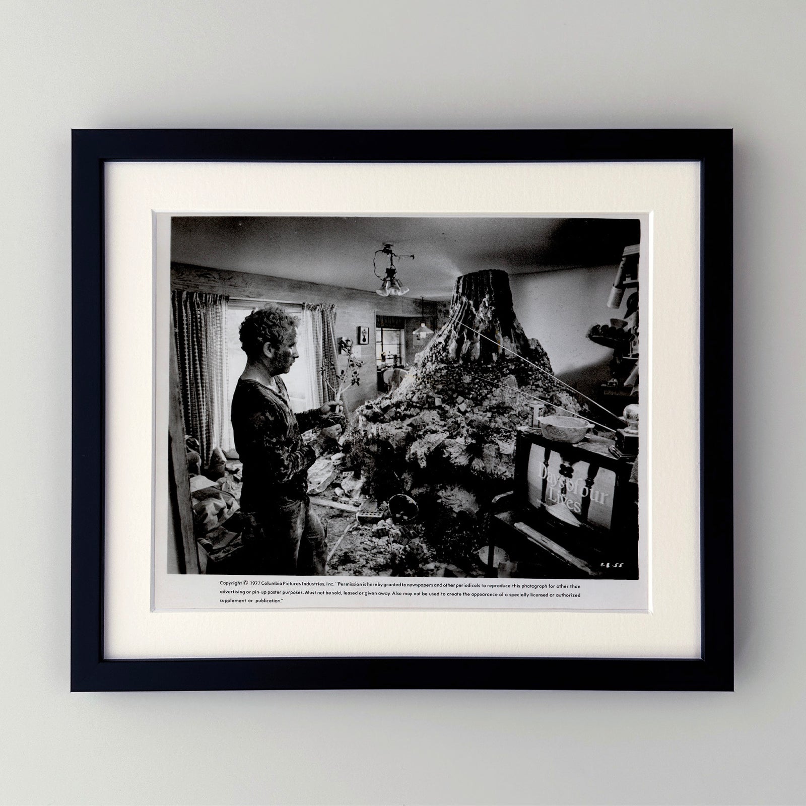 Close Encounters of the Third Kind (1977) Film Movie Press Publicity Still Framed