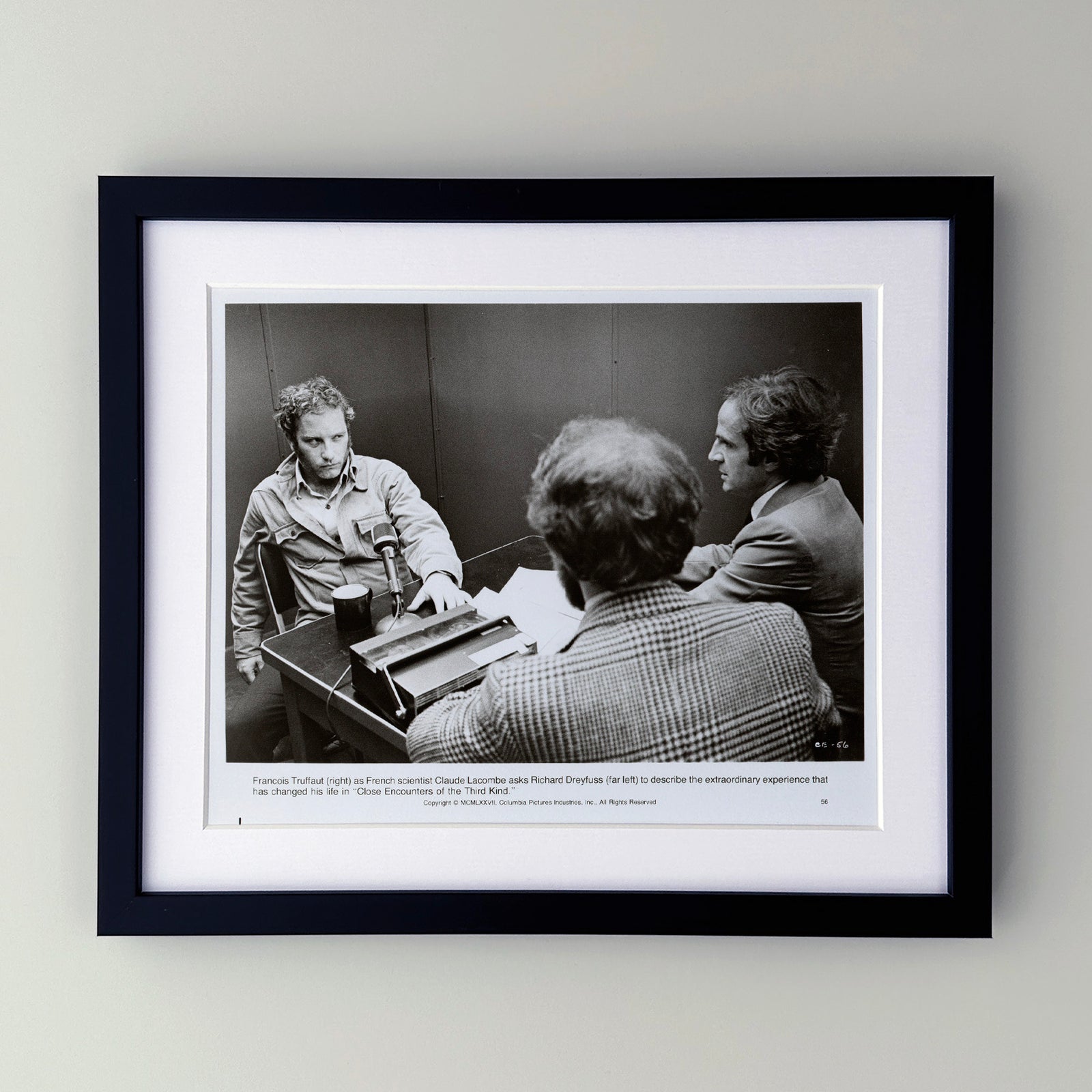 Close Encounters of the Third Kind 1977 Film Movie Press Publicity Still Framed