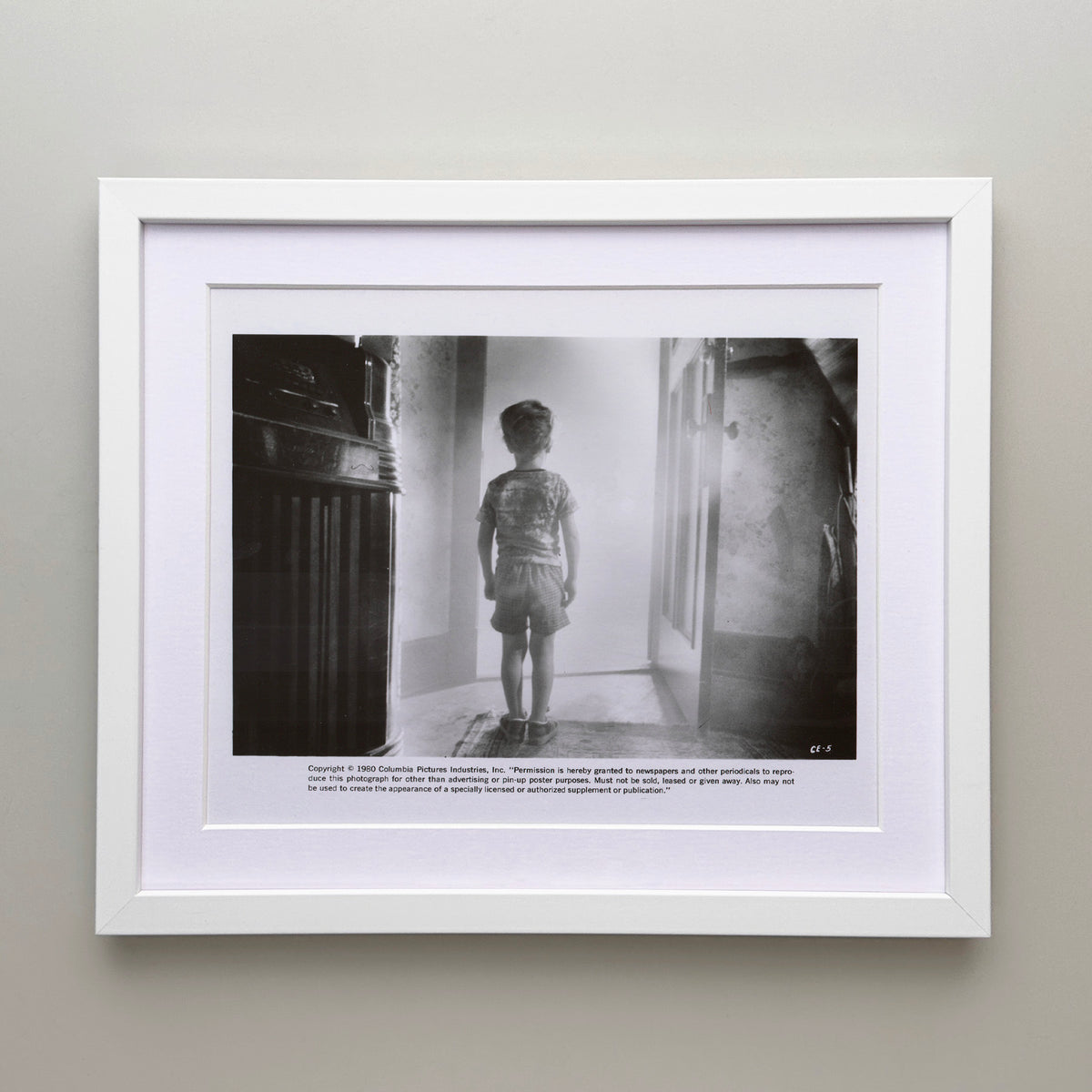 Close Encounters of the Third Kind 1977 Film Movie Press Publicity Still Framed