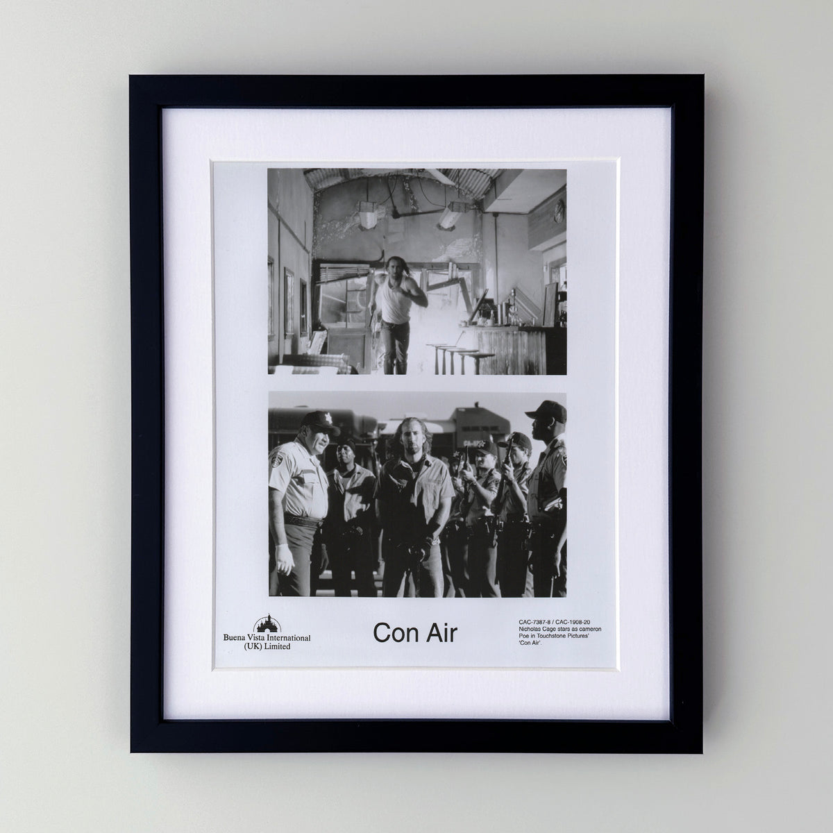Con Air 1997 Film Movie Press Publicity Still Framed