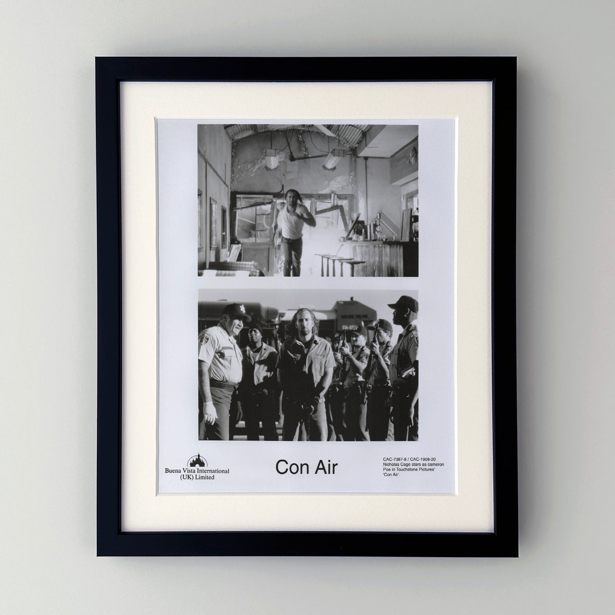 Con Air 1997 Film Movie Press Publicity Still Framed