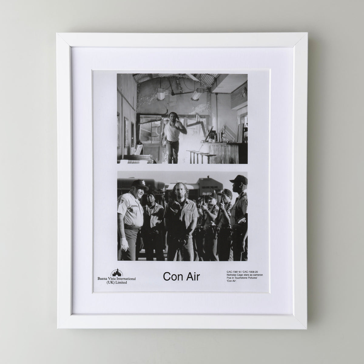 Con Air 1997 Film Movie Press Publicity Still Framed