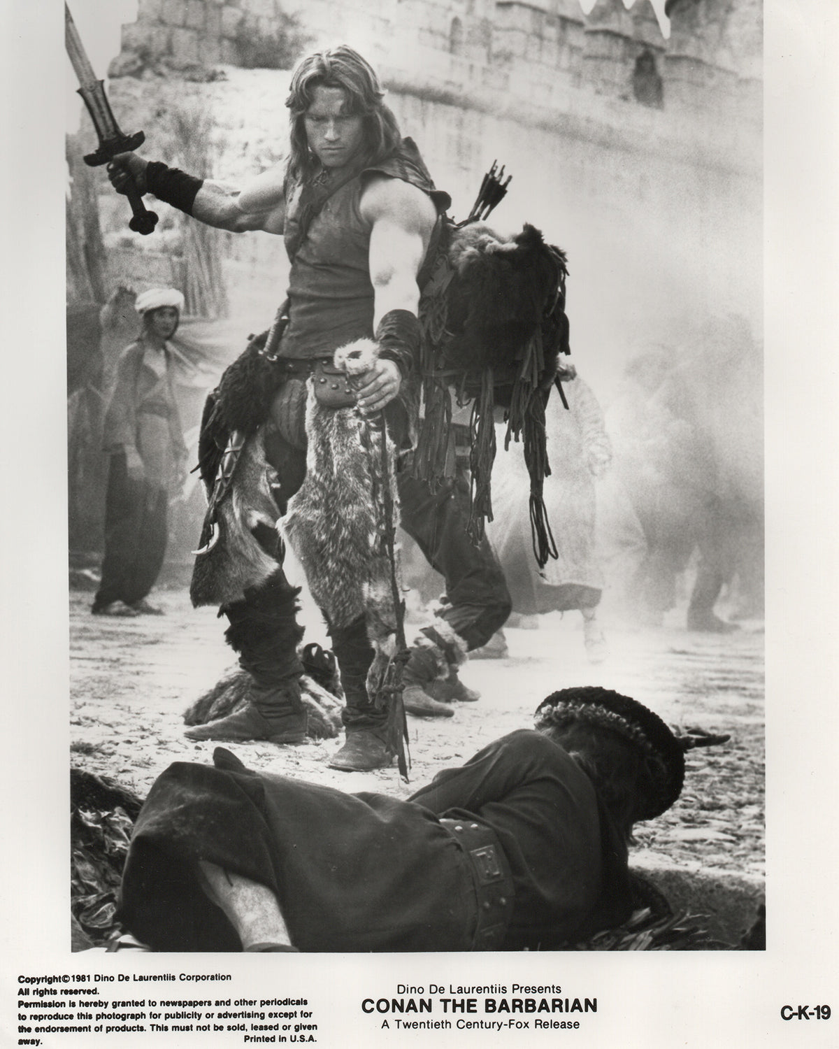 Conan The Barbarian 1981 Film Movie Press Publicity Still Framed