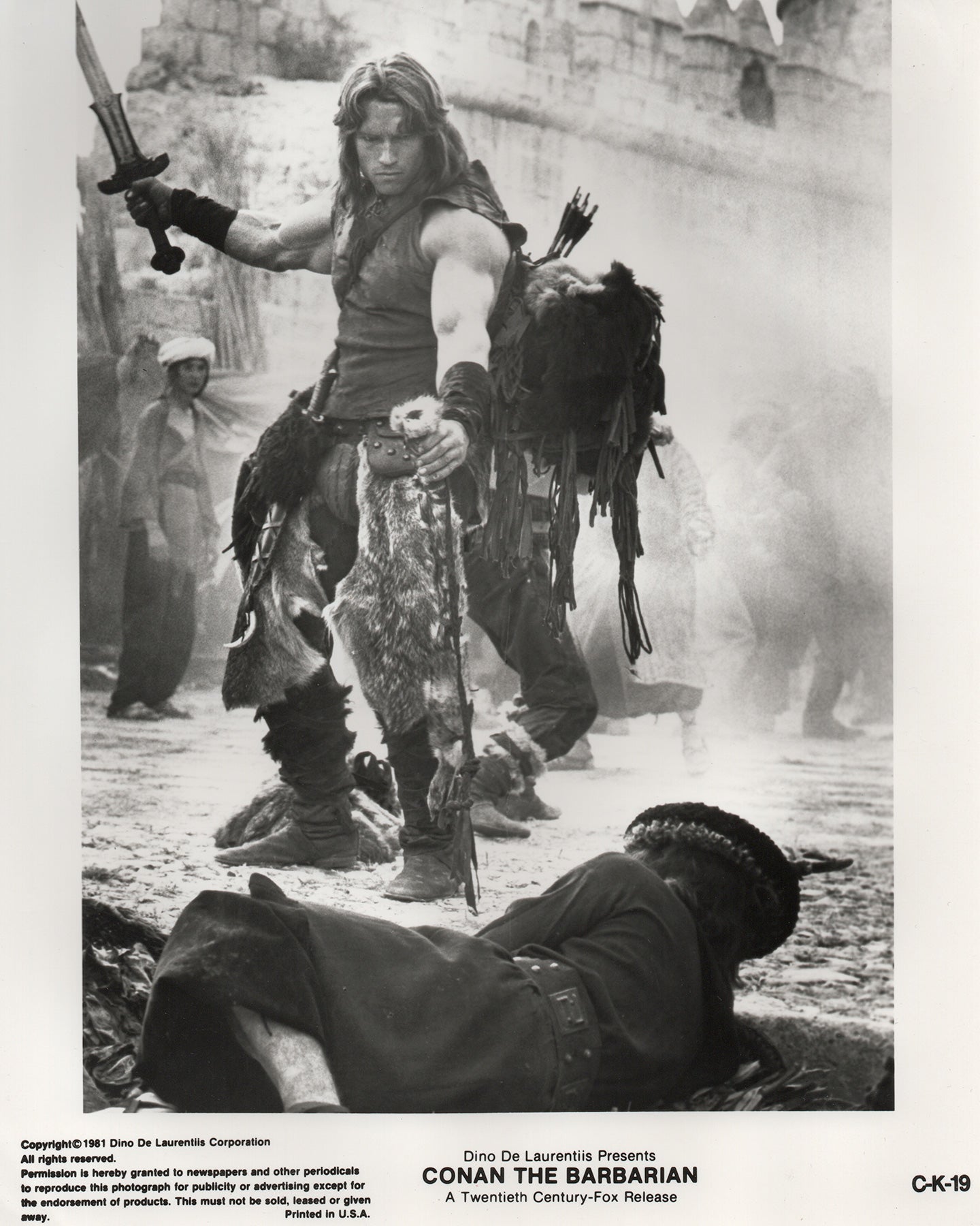 Conan The Barbarian 1981 Film Movie Press Publicity Still Framed