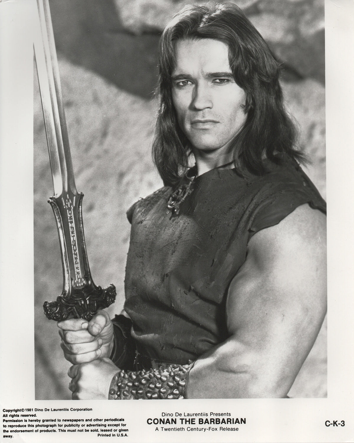 Conan The Barbarian 1981 Film Movie Press Publicity Still Framed