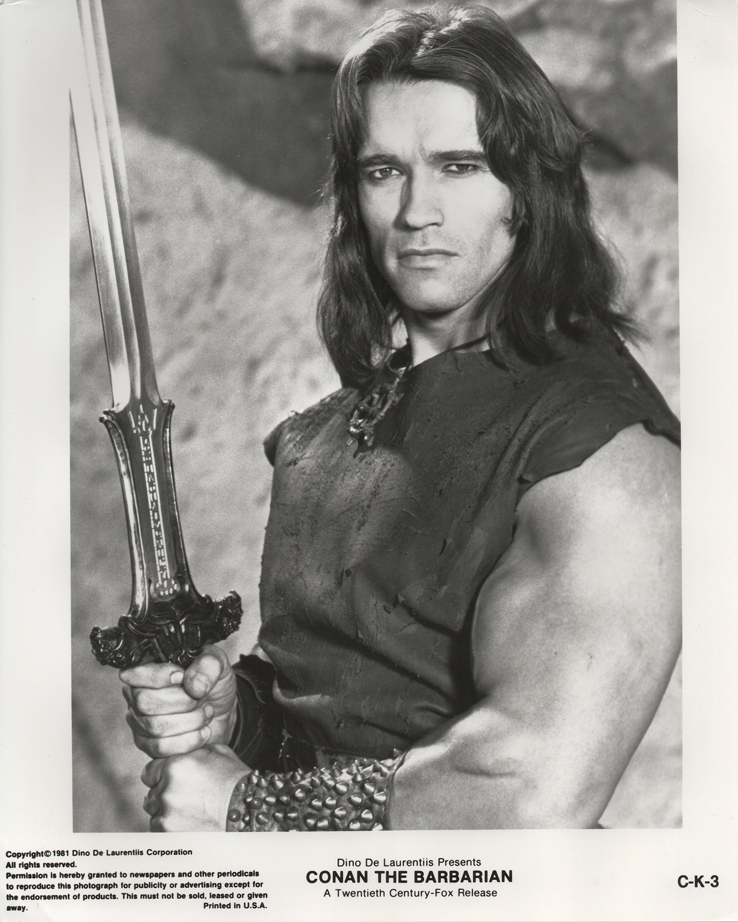 Conan The Barbarian 1981 Film Movie Press Publicity Still Framed