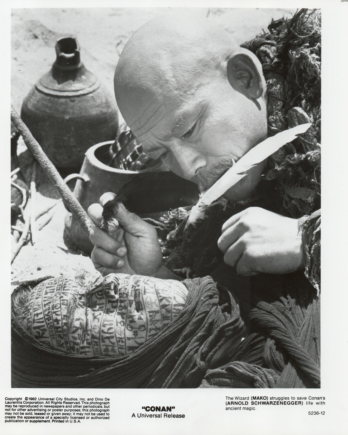 Conan the Barbarian 1982 Film Movie Press Publicity Still Framed