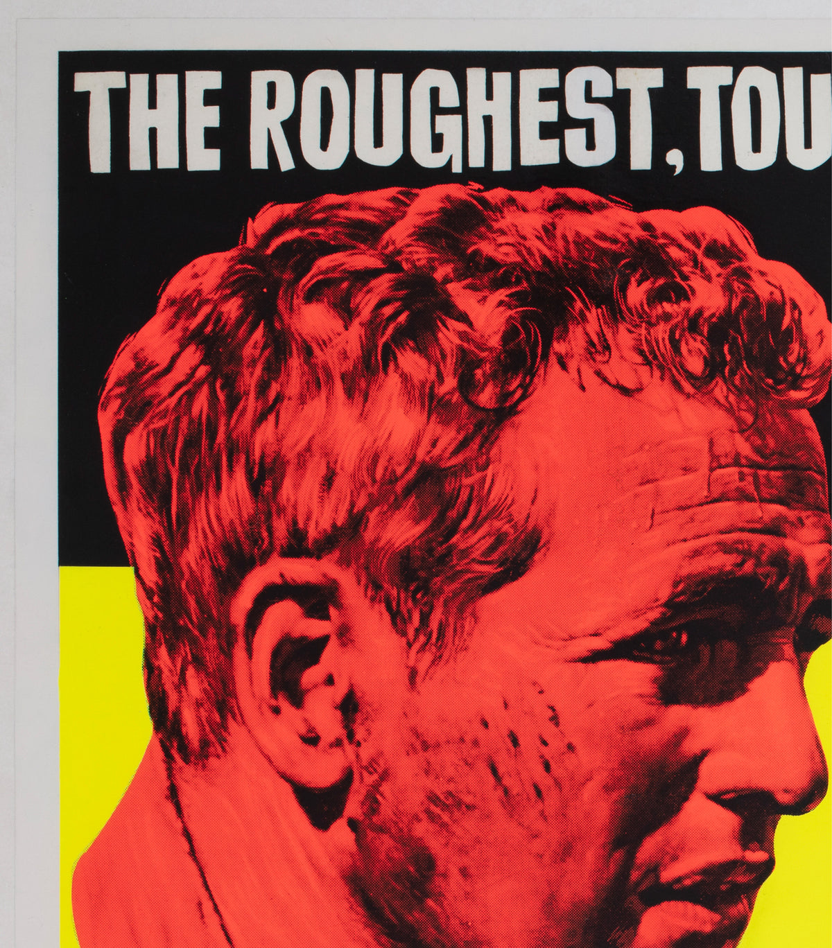 Cool Hand Luke 1967 UK Quad Film Movie Poster - detail