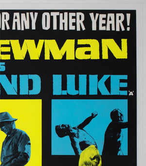 Cool Hand Luke 1967 UK Quad Film Movie Poster - detail