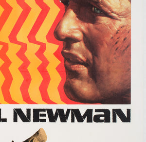 Cool Hand Luke 1967 US 1 Sheet Film Movie Poster, James Bama - detail