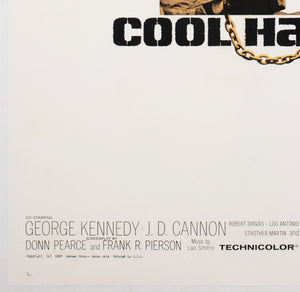 Cool Hand Luke 1967 US 1 Sheet Film Movie Poster, James Bama - detail