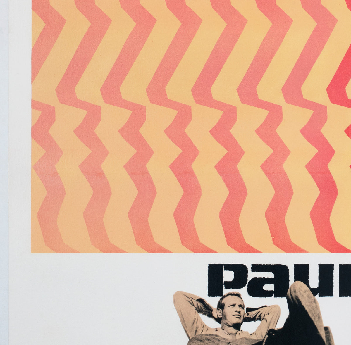 Cool Hand Luke 1967 US 1 Sheet Film Movie Poster, James Bama - detail