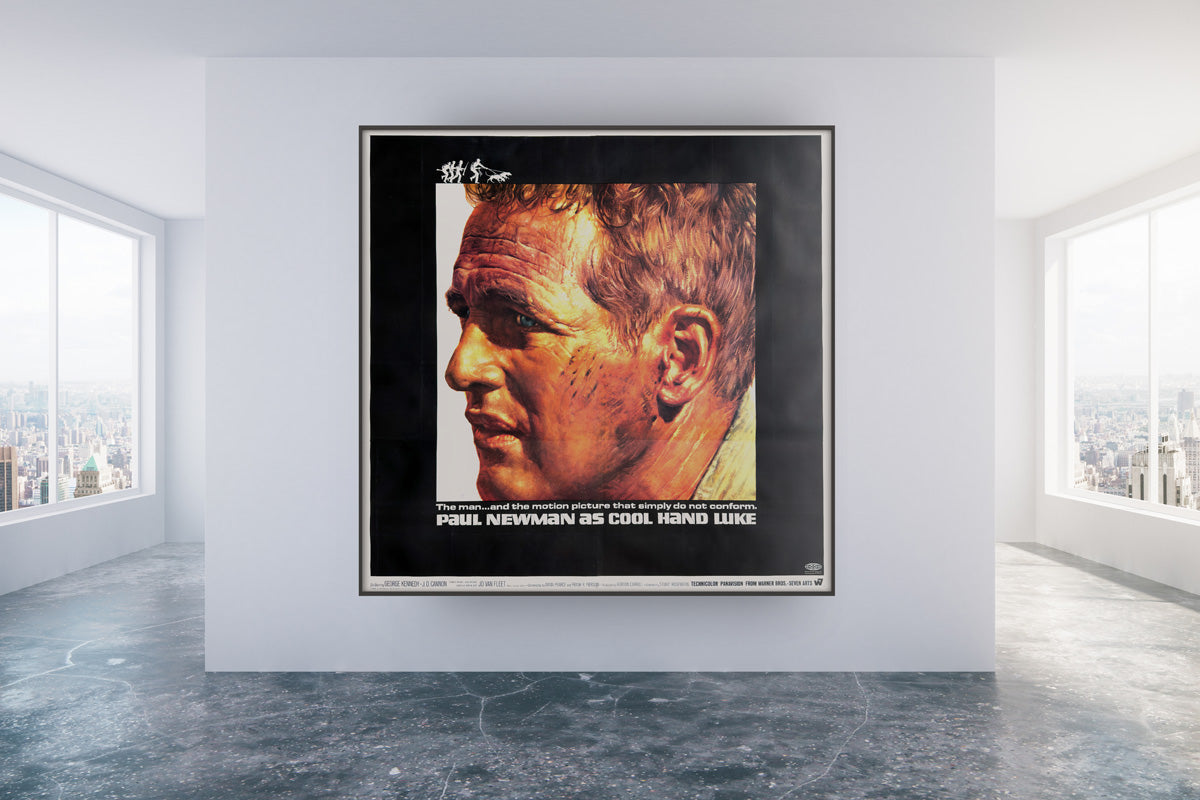 Cool Hand Luke 1967 US 6 Sheet Film Movie Poster