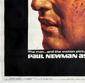 Cool Hand Luke 1967 US 6 Sheet Film Movie Poster - detail