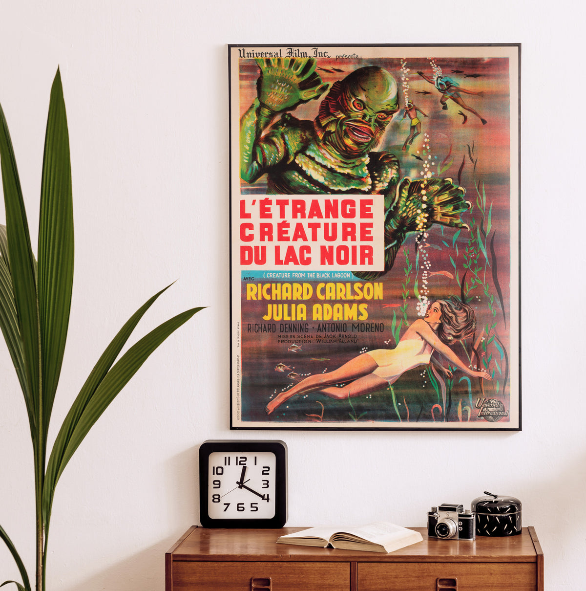 Creature From the Black Lagoon R1962 French Moyenne Film Movie Poster