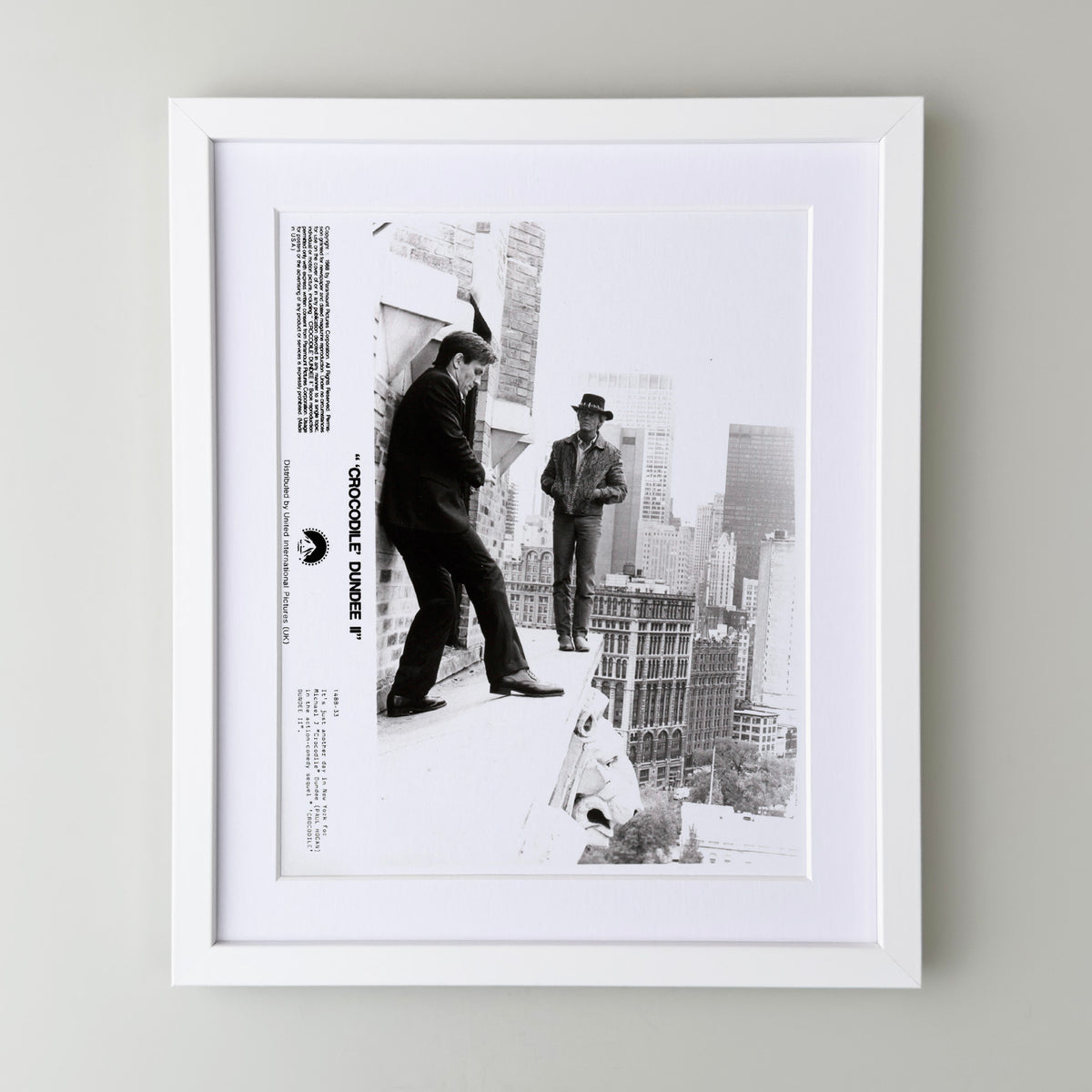 Crocodile Dundee 2 1988 Publicity Film Movie Press Still Framed