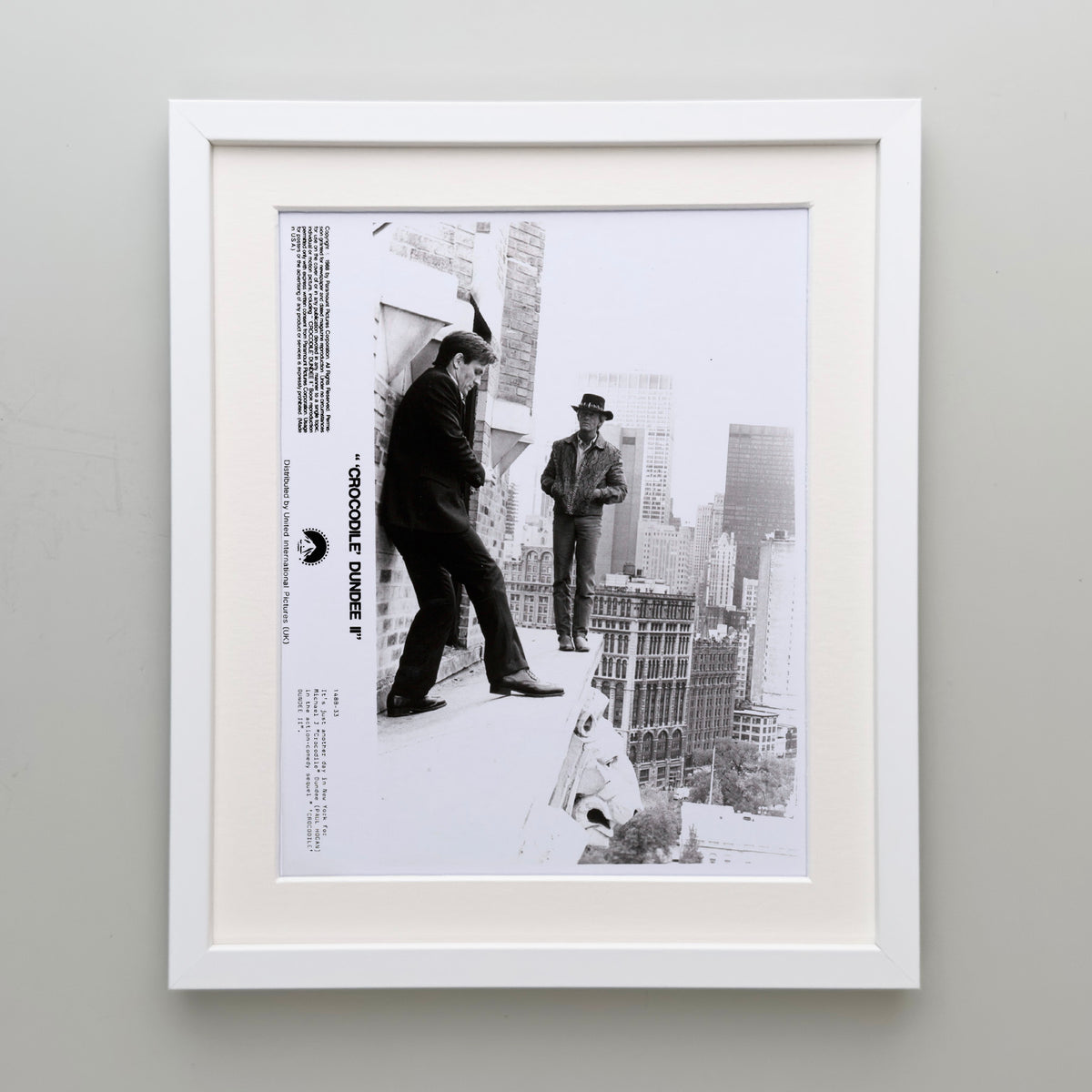 Crocodile Dundee 2 1988 Publicity Film Movie Press Still Framed