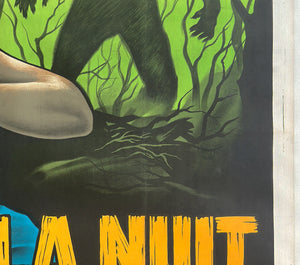 Curse of the Werewolf 1961 French Grande Film Movie Poster, Guy Gerard Noel - detail