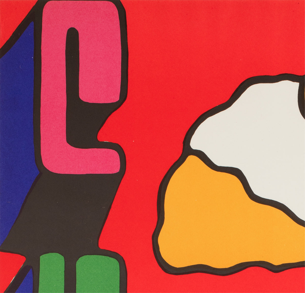 Cyrk Ballet Horse R1979 Polish Circus Poster, Jan Mlodozeniec - detail