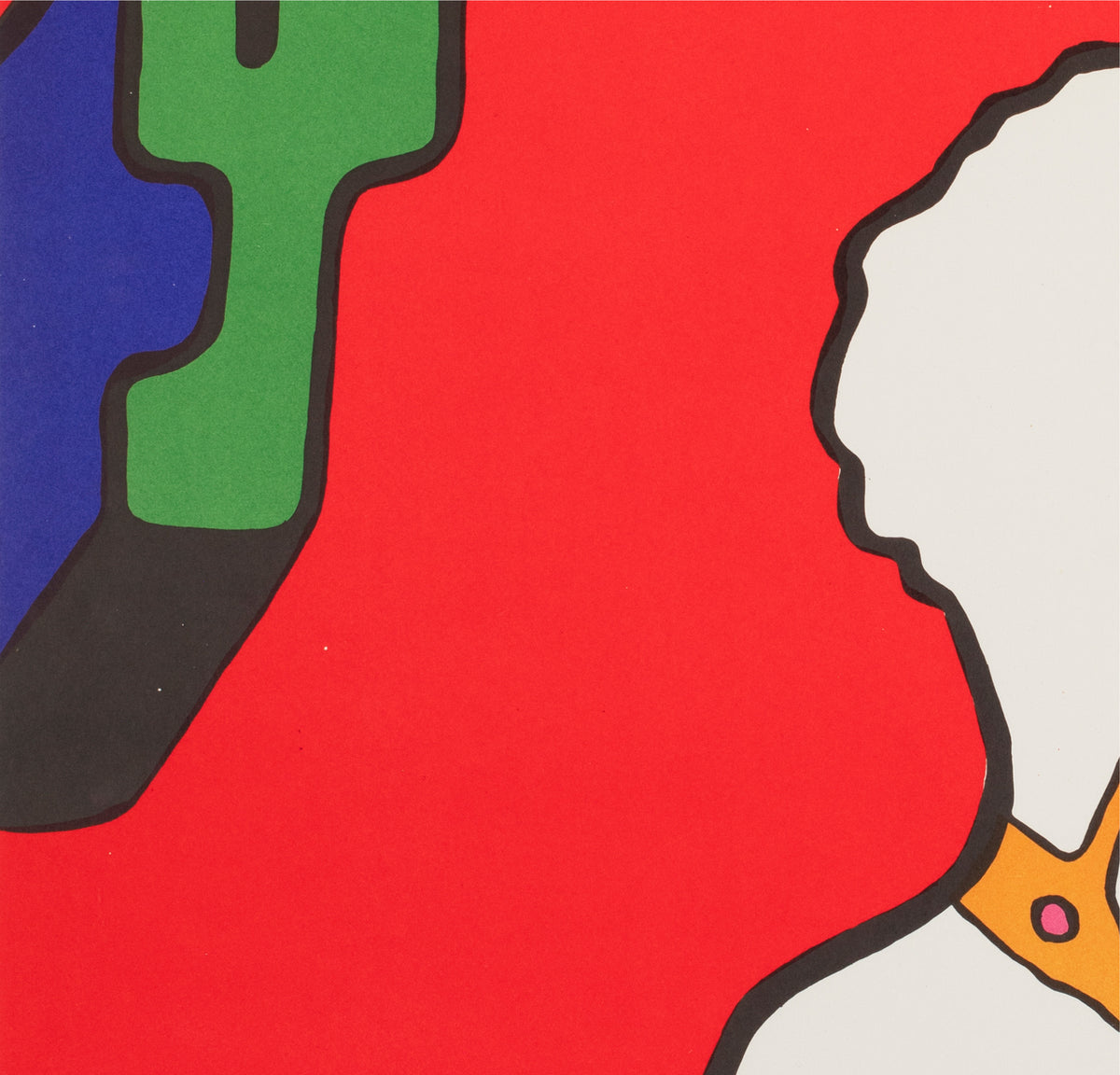 Cyrk Ballet Horse R1979 Polish Circus Poster, Jan Mlodozeniec - detail