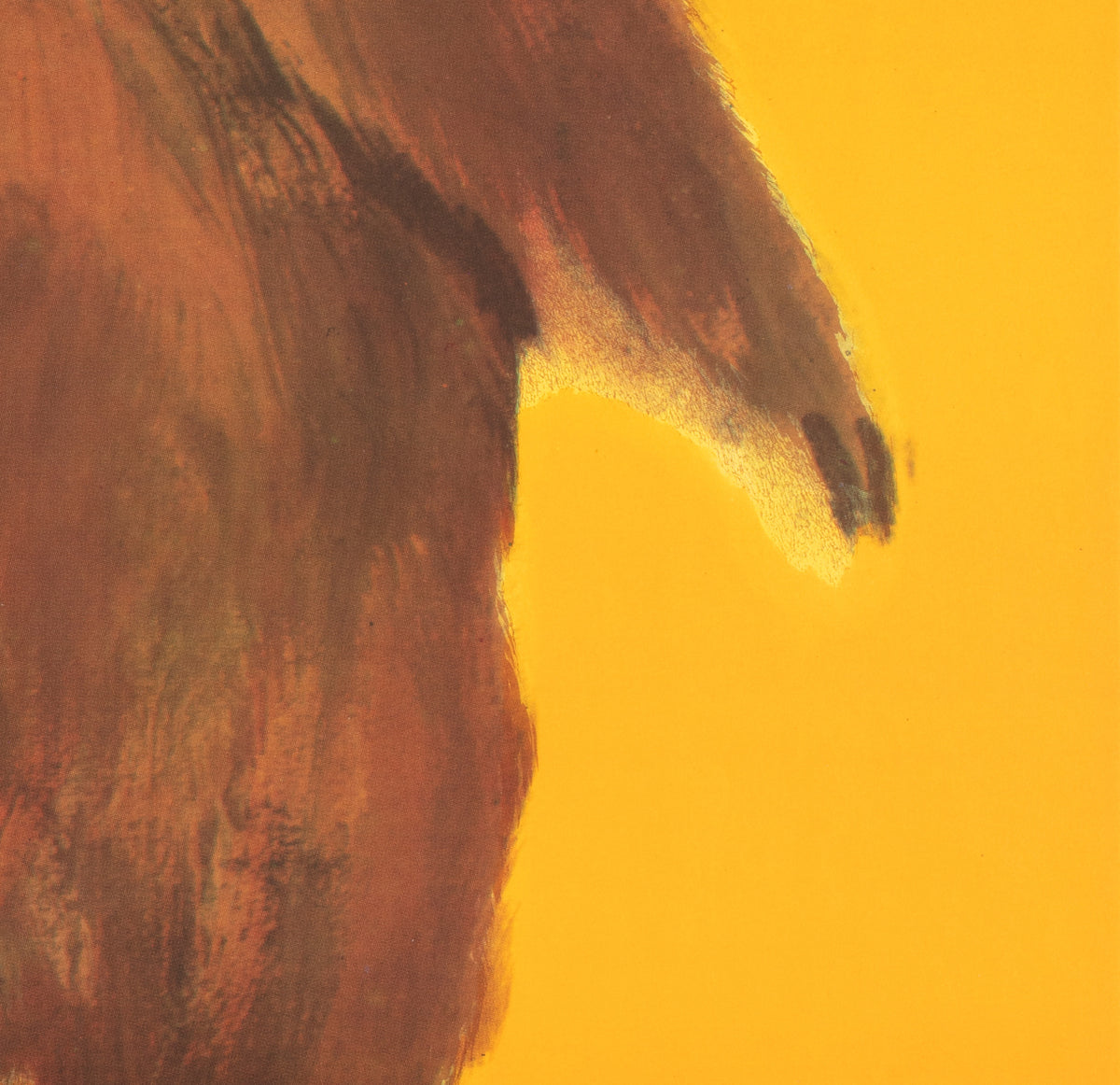 Cyrk Bear on Ball 1963 Polish B1 Circus Poster, Maciej Urbaniec - detail