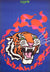 Cyrk Fire Tiger 1970 Polish Circus Poster, Tadeusz Jodlowski