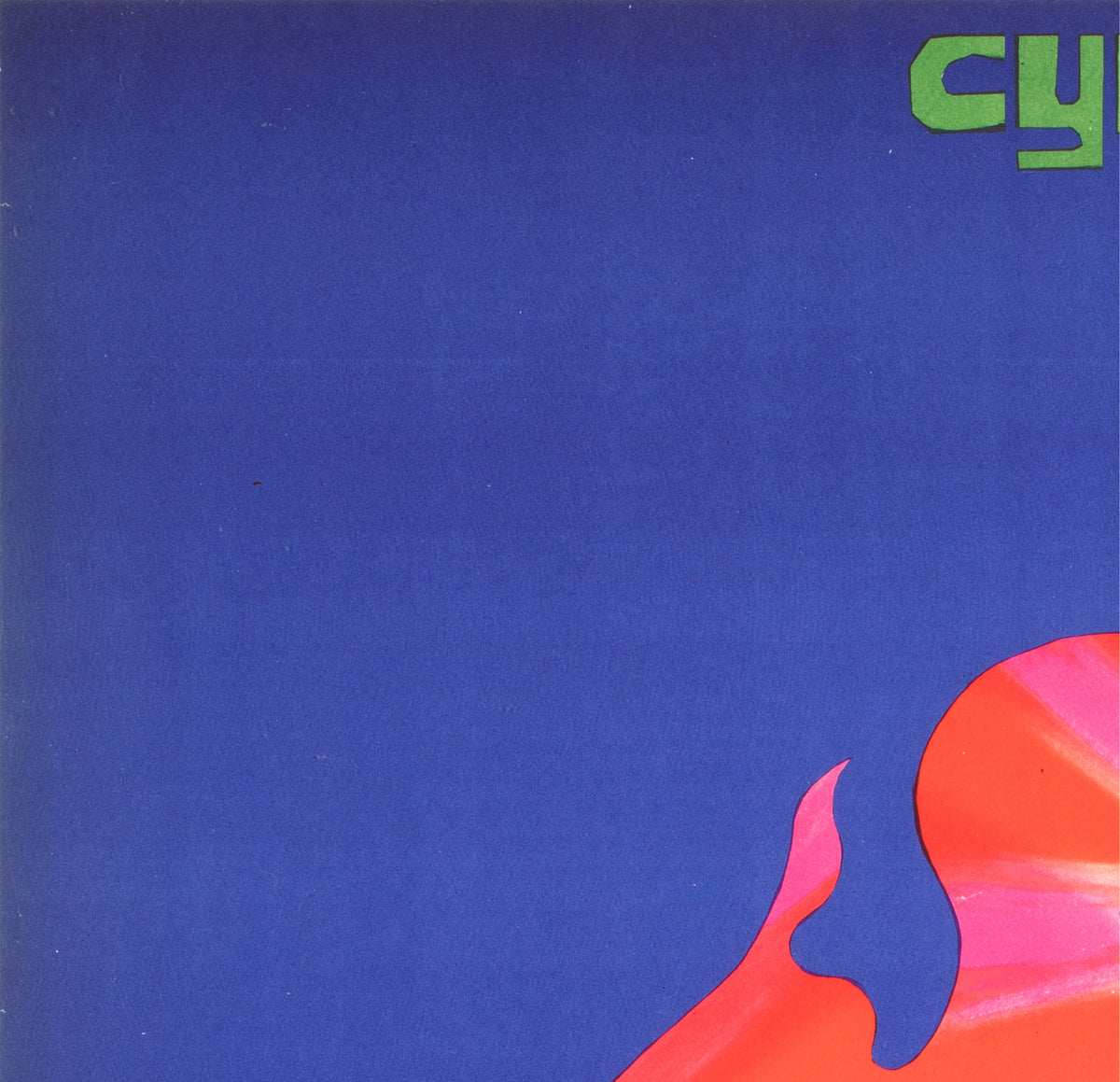 Cyrk Fire Tiger 1970 Polish Circus Poster, Tadeusz Jodlowski - detail