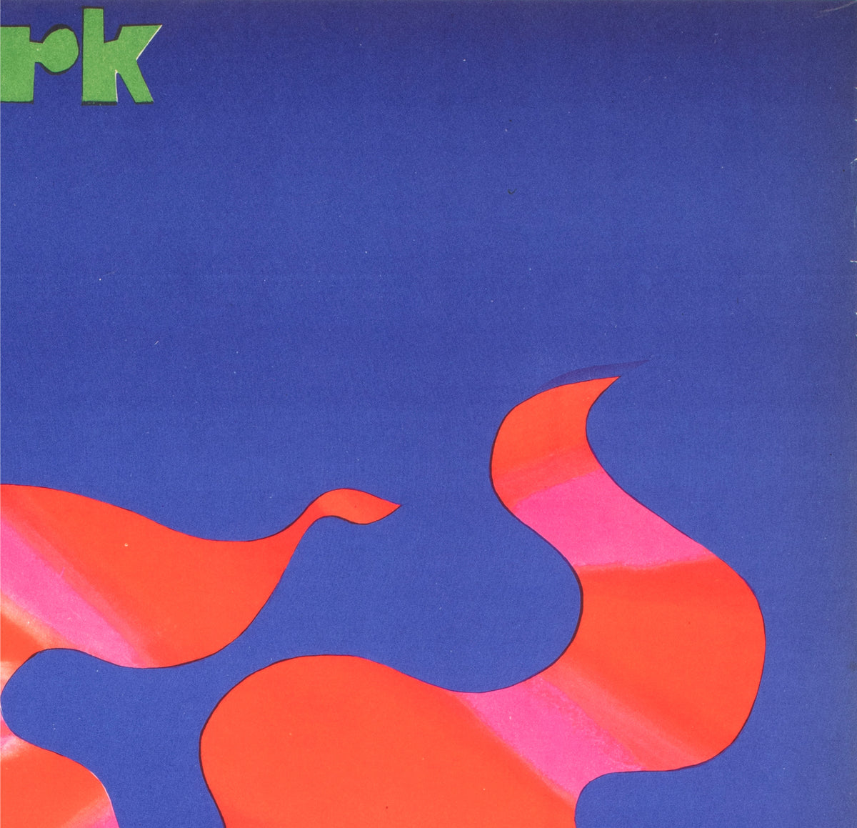 Cyrk Fire Tiger 1970 Polish Circus Poster, Tadeusz Jodlowski - detail