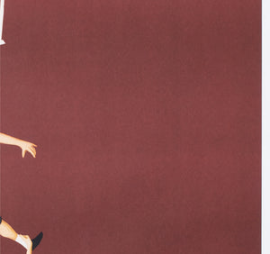 Cyrk Hanging Acrobats 1975 Polish Circus Poster, Jan Kotarbinski - detail