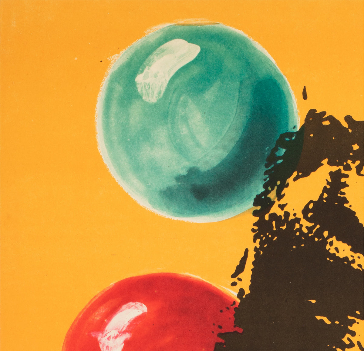 Cyrk Juggling Tightrope Bear 1971 Polish Circus Poster