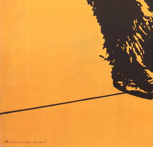 Cyrk Juggling Tightrope Bear 1971 Polish Circus Poster - detail