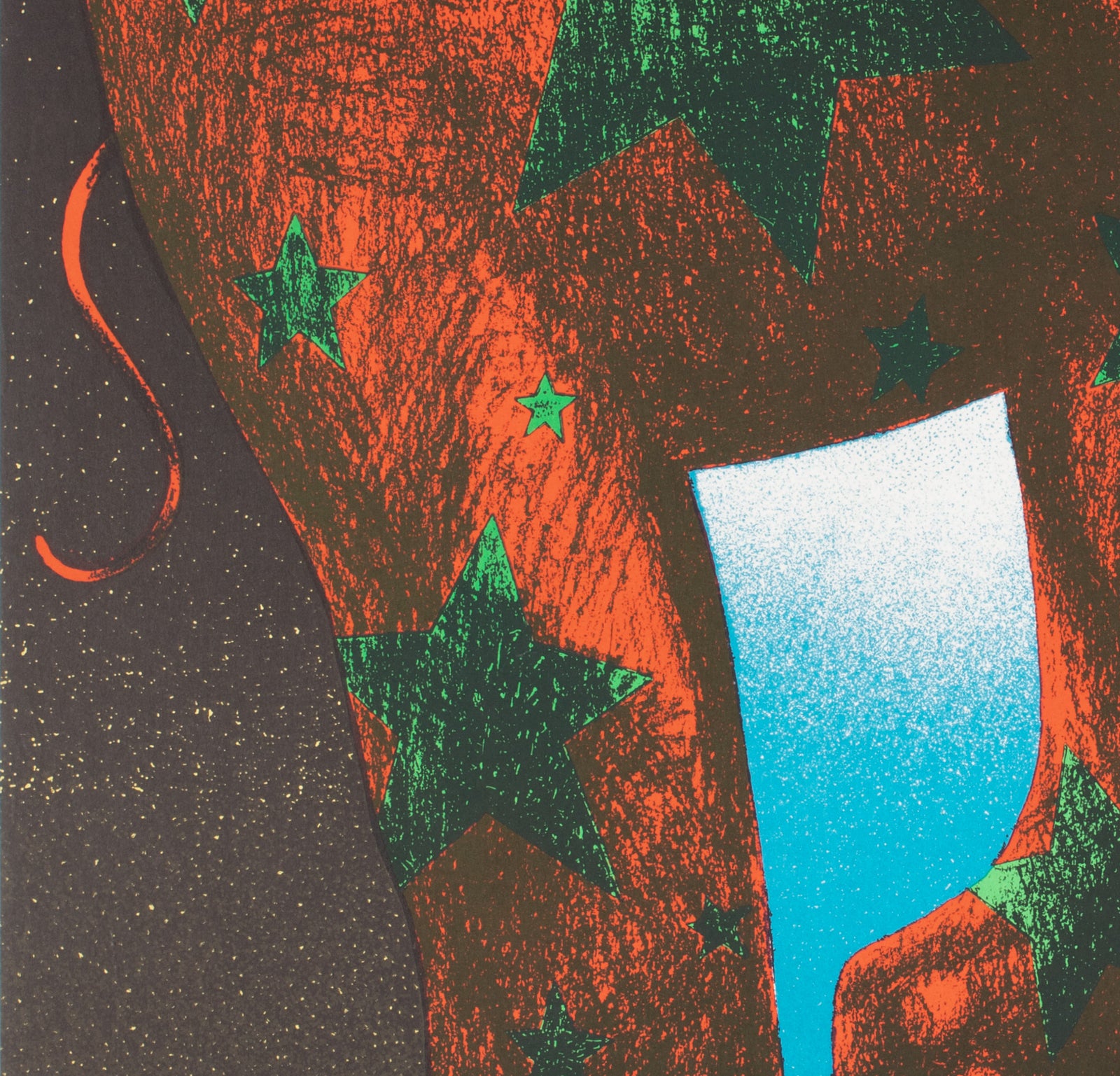 Cyrk Star Elephant 1974 Polish Circus Poster, Mieczyslaw Wasilewski - detail
