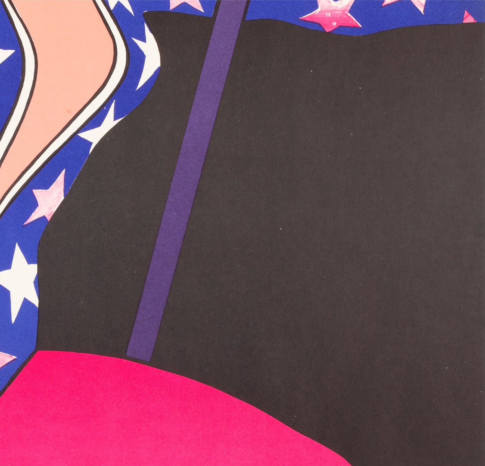 Cyrk Trapeze Girl Acrobat 1975 Polish Circus Poster, Witold Janowski - detail