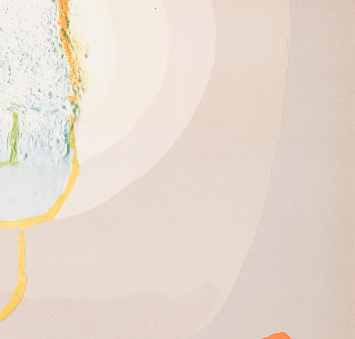 Cyrk Trapeze Woman 1965 Polish B1 Circus Poster, Jan Mlodozeniec - detail