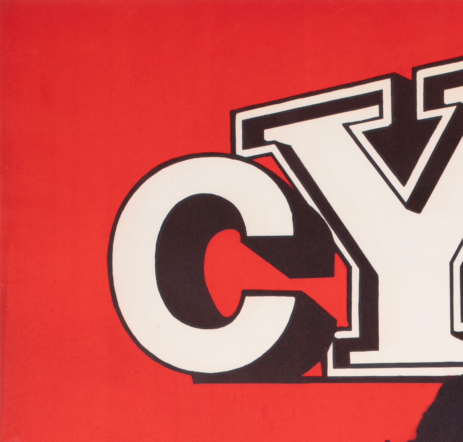 Cyrk Waistcoated Seal 1966 Polish Circus Poster Waldemar Swierzy - detail